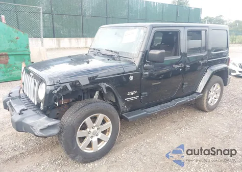 2017 Jeep Wrangler Unlimited Sahara из США, поврежденный, VIN 1C4HJWEG8HL512673